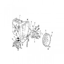 Massey Ferguson Backhoe Transmission Brake, Axles, Drive Shaft, EGS