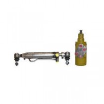 Case Backhoe Front Axle and Steering, 2wd and 4wd, orbital steering 