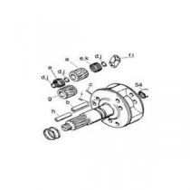 John Deere backhoe brakes and rear axles 315C, D