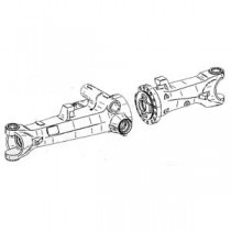 Caterpillar Backhoe Front Axle & Steering, swivel hub and king pin, ZF
